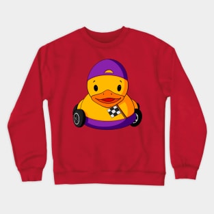 Car Racing Rubber Duck Crewneck Sweatshirt